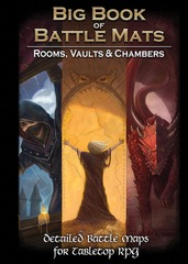 Battle Mats Big Book of Battle Mats Rooms Vaults & Chambers